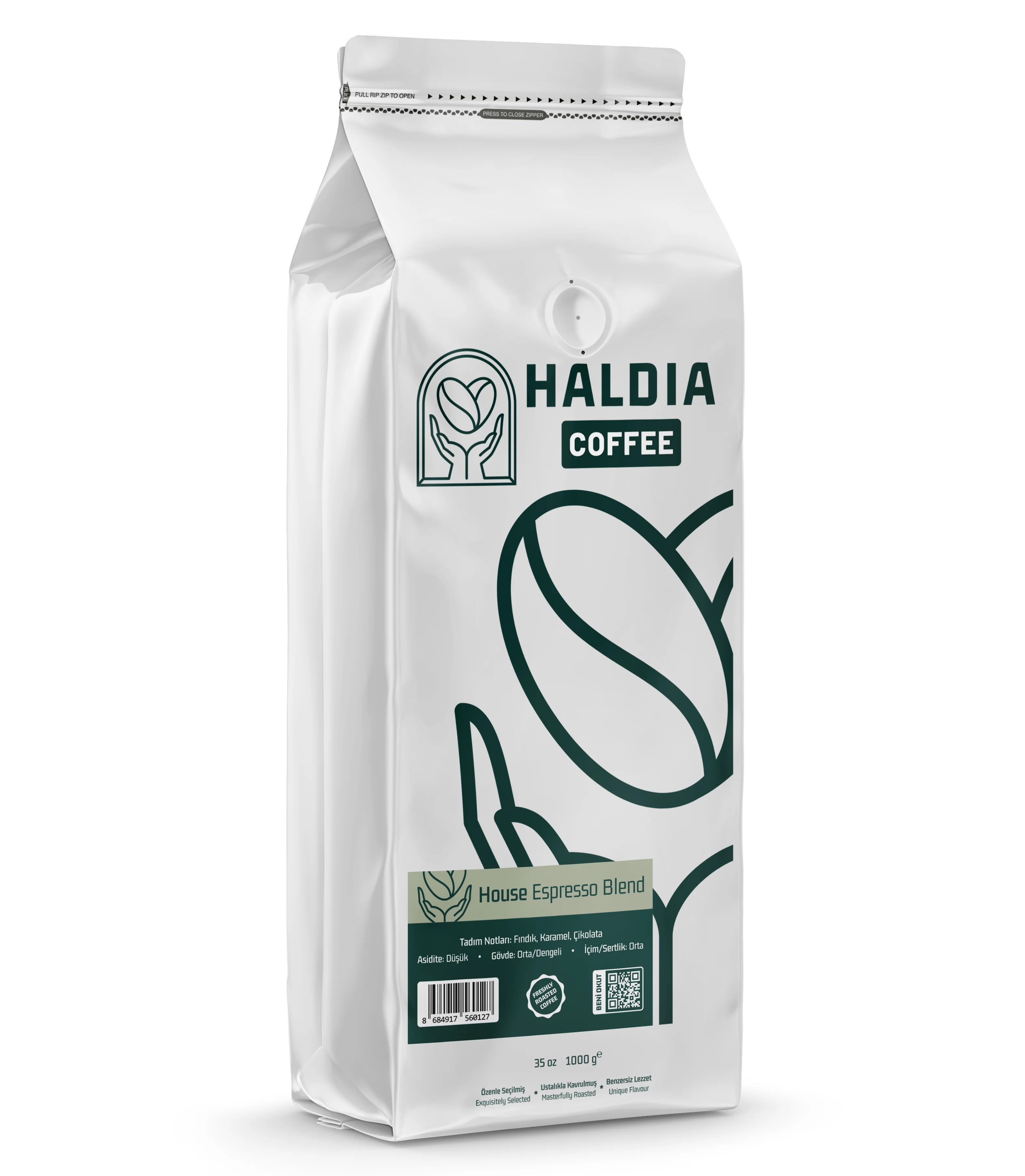 Haldia House Espresso Blend Kahve 1000 gr.