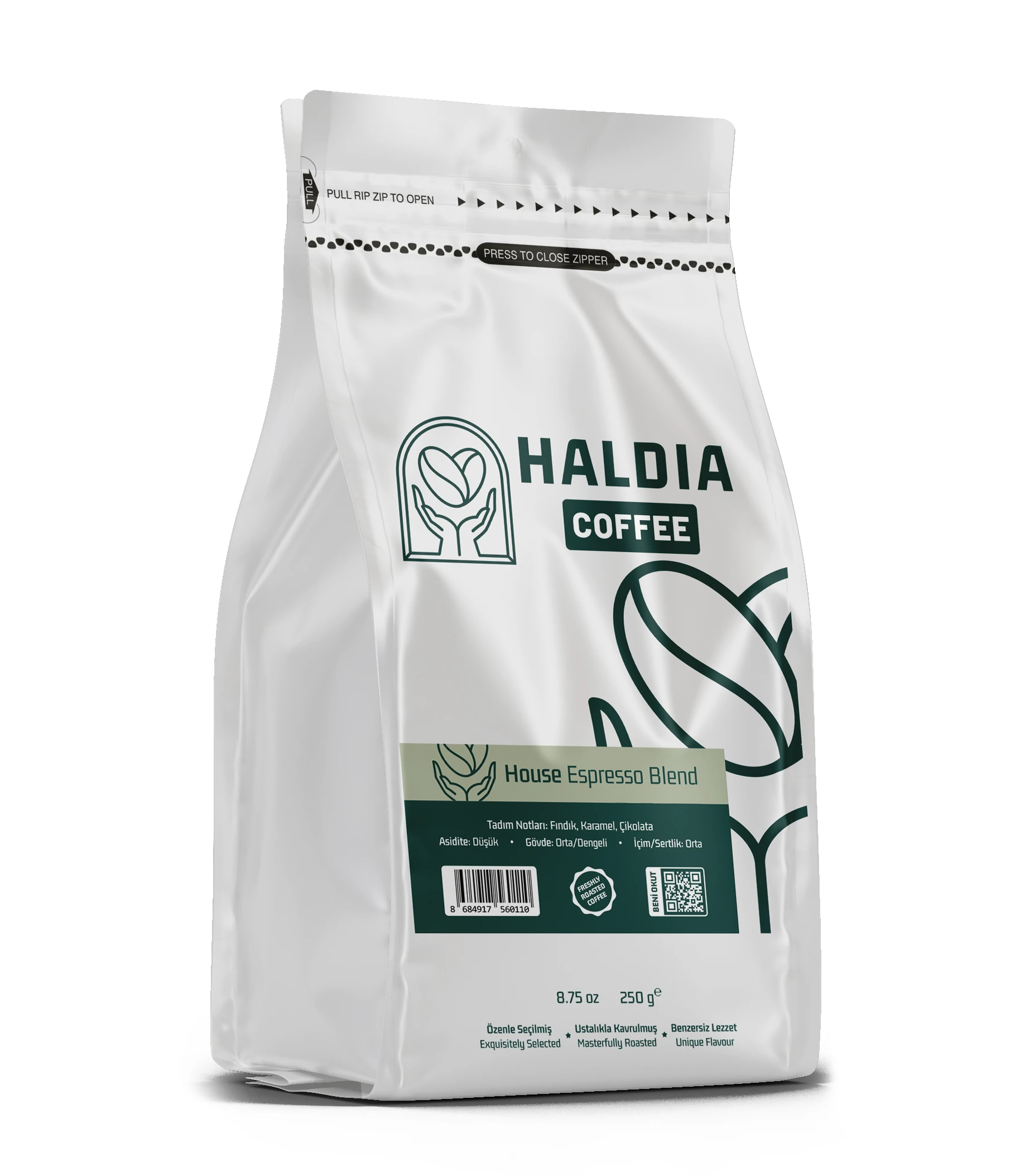 Haldia House Espresso Blend Kahve 250 gr.