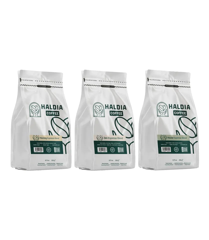 Haldia 3x250gr Espresso Blend Fırsat Paketi