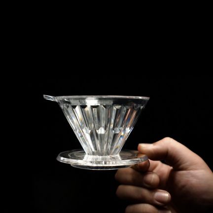Timemore Plastik V60 Dripper Crystal Eye 02 (4 Fincan)