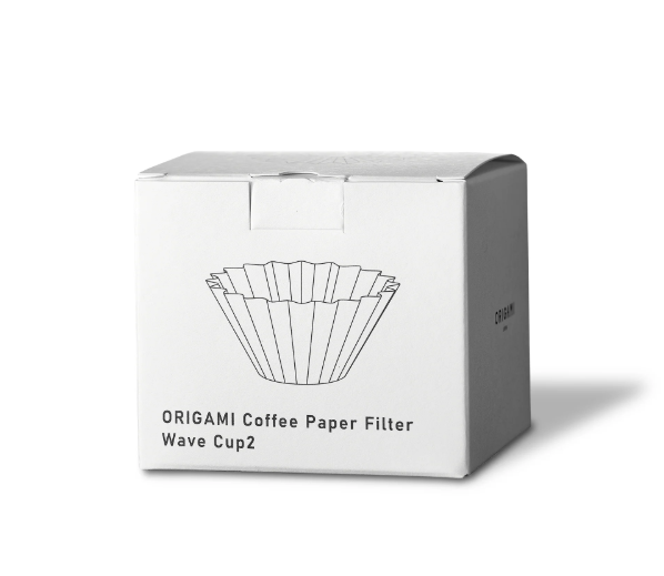 ORIGAMI Coffee Paper Filter (Kağıt Filtre) Wave Cup2